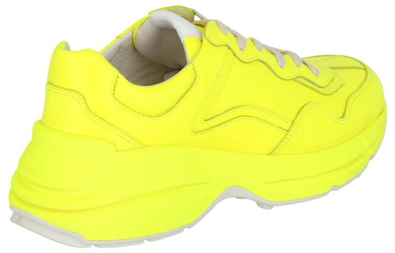 Gucci Rhyton Low 'Yellow Fluorescent' 549093-OZR00-7205