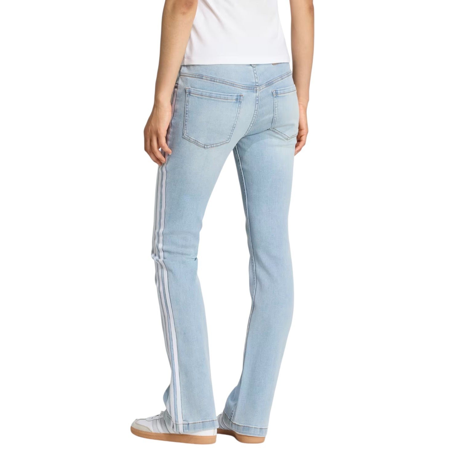 (WMNS) adidas Adirenium Season 4 Team Geist Slim LR Denim Pants 'Light Blue' KE9801