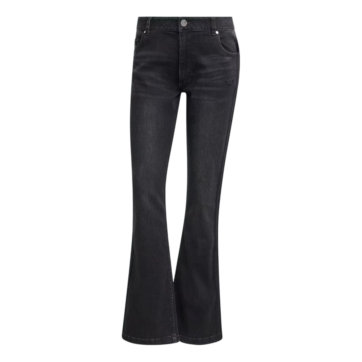 (WMNS) adidas Adirenium Season 4 Team Geist Slim LR Denim Pants 'Black' KE9802