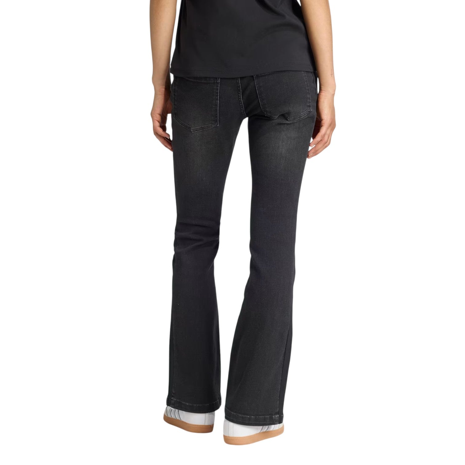 (WMNS) adidas Adirenium Season 4 Team Geist Slim LR Denim Pants 'Black' KE9802