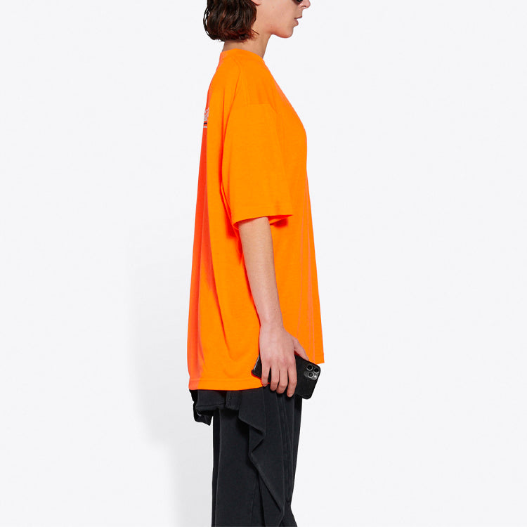 Balenciaga FW21 Political Campaign Orange 641655TKVE87073
