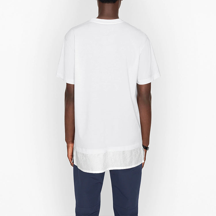 Men's DIOR Large Version Short Sleeve White 113J632A0677-C080