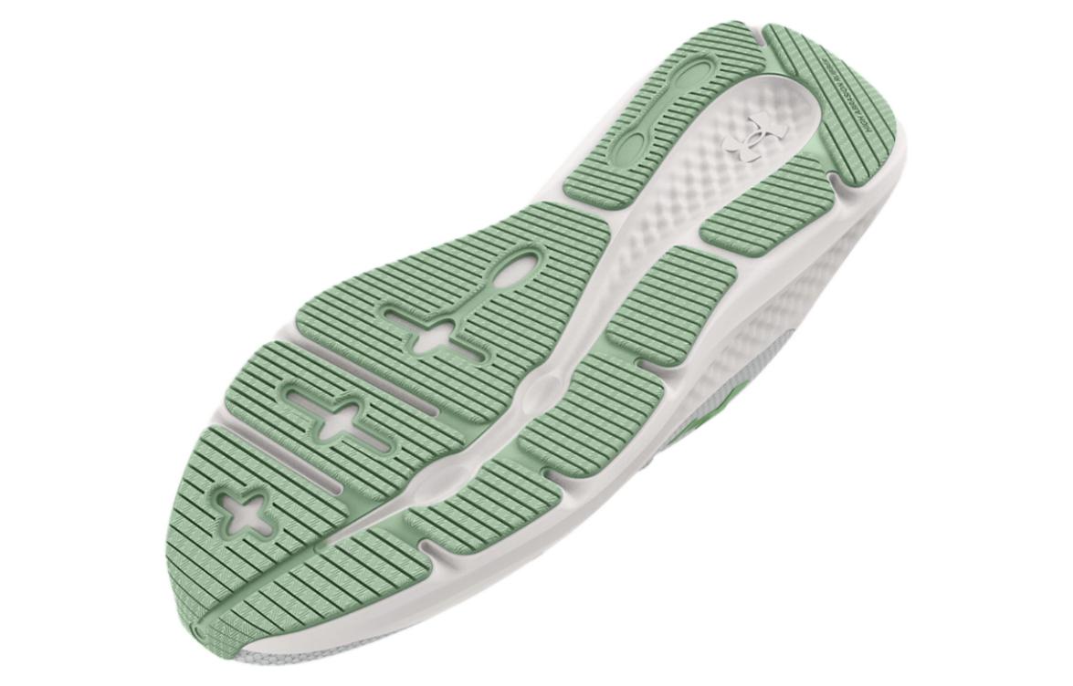 (WMNS) Under Armour Charged Pursuit 3 Twist 'White Green' 3026692-100