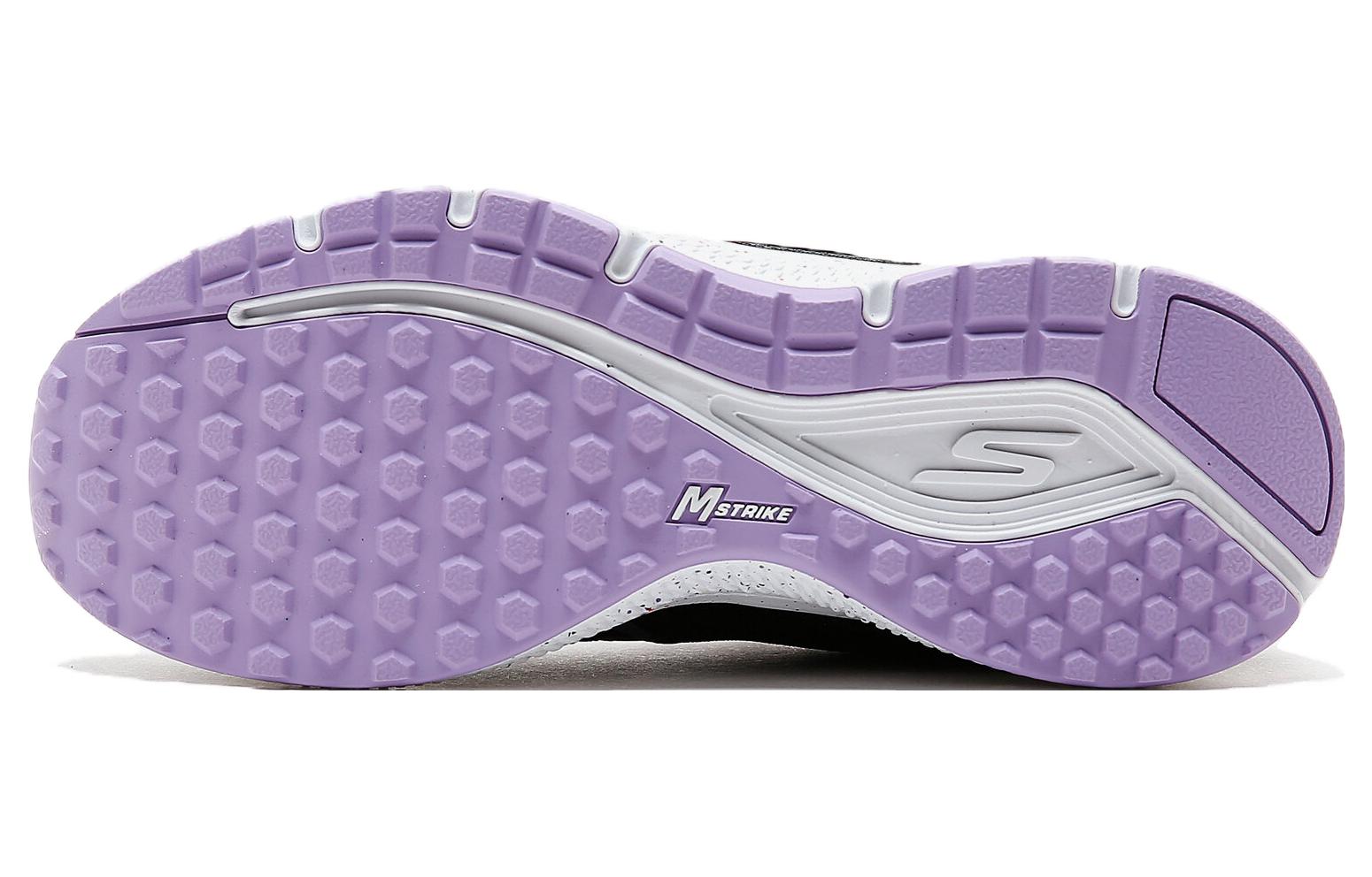 (WMNS) Skechers Go Run Consistent Vivid Horizon 'Black Purple' 128285-BKLV