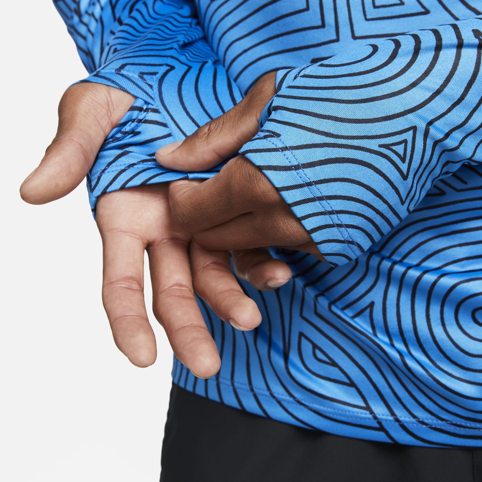 Nike Dri-Fit Element 1/4 Zip Running Top 'Blue' FB9036-406