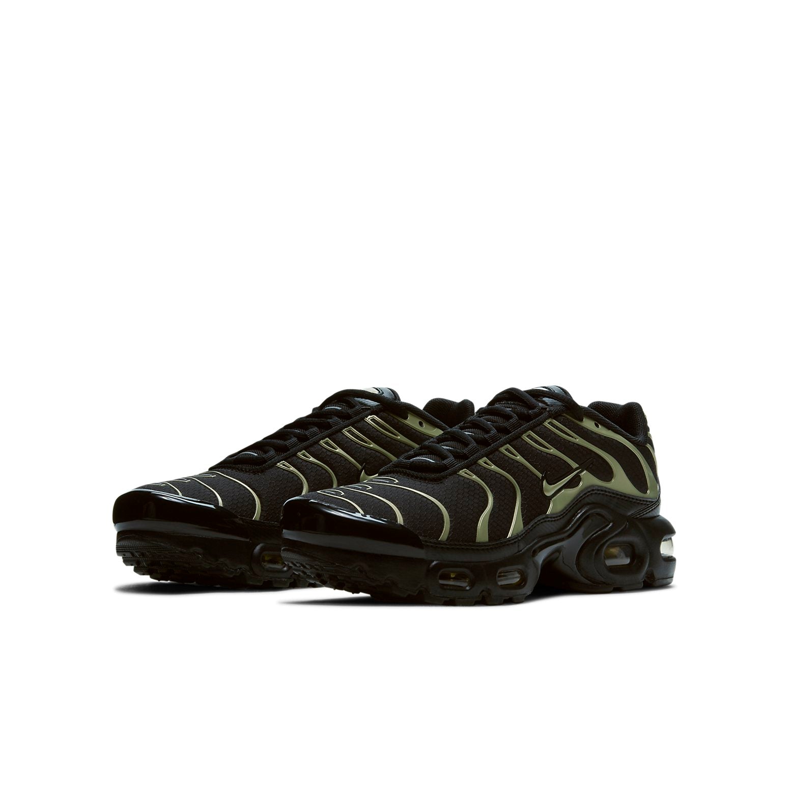 (GS) Nike Air Max Plus 'Black Metallic Gold' CD0609-011