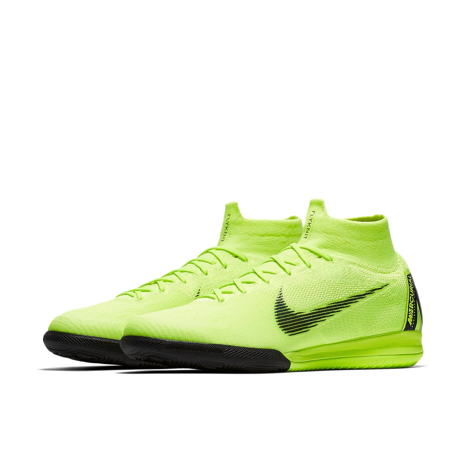 Nike Mercurial SuperflyX 6 Elite IC 'Volt Black' AH7373-701