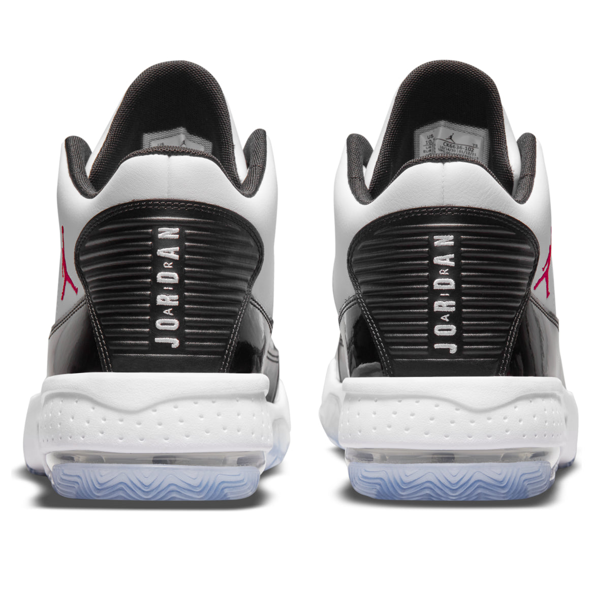 Air Jordan Max Aura 2 'White Black Gym Red' CK6636-102