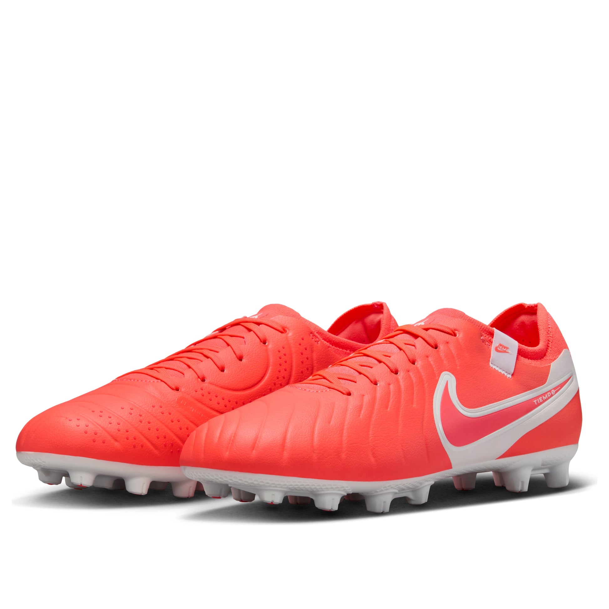 Nike Tiempo Legend 10 Pro Hard Ground Low-Cut Cleats 'Hot Lava White' DV4332-800