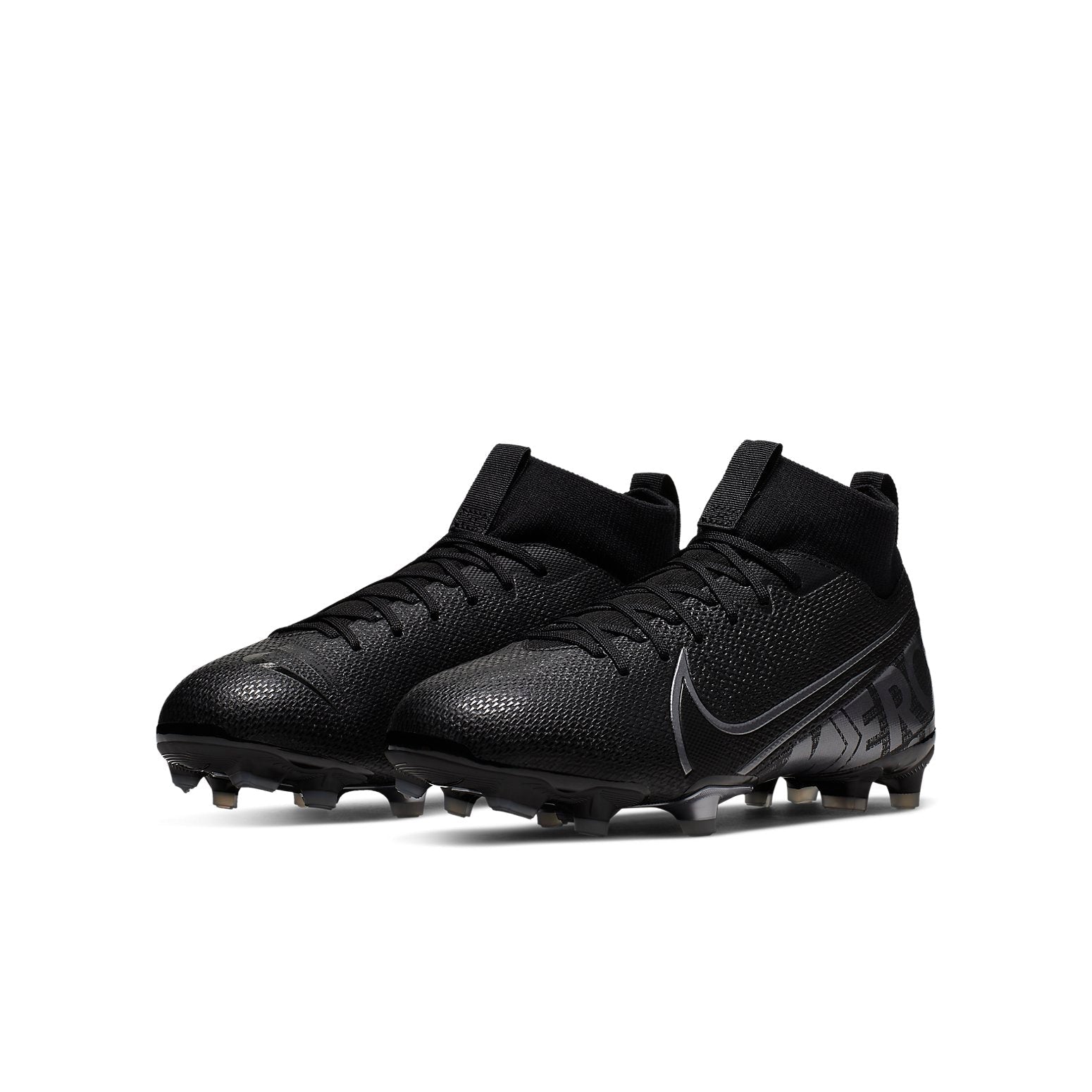 (GS) Nike JR Mercurial Superfly 7 Academy FG/MG 'Black Grey' AT8120-001