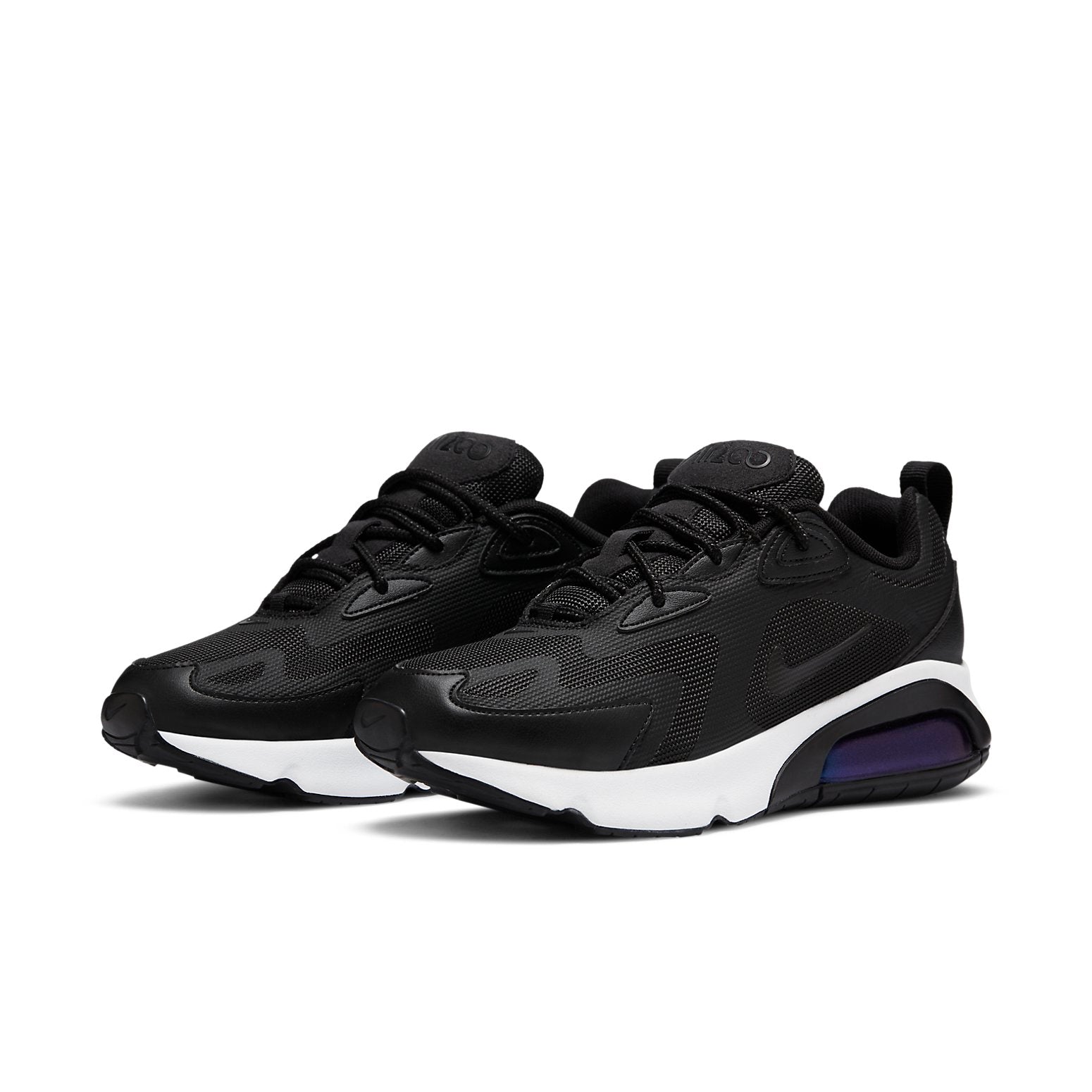(WMNS) Nike Air Max 200 'Black White' CJ0629-001