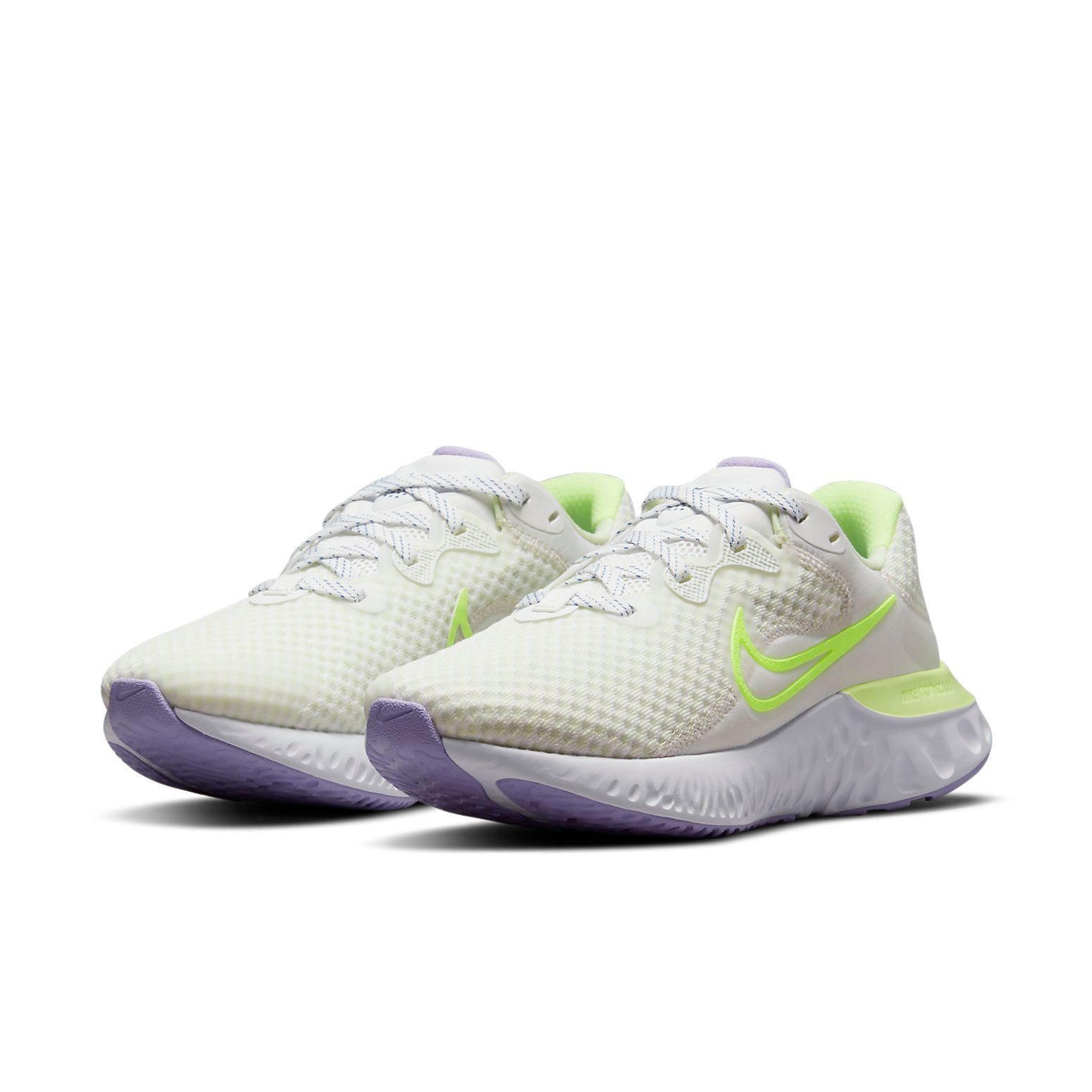 (WMNS) Nike Renew Run 2 Sneakers White/Yellow CU3505-104