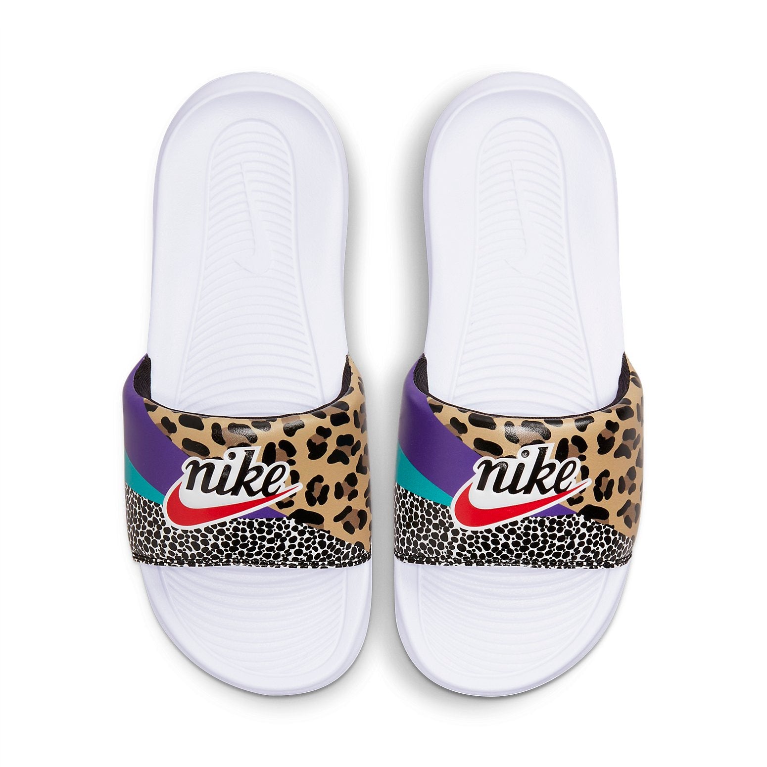 (WMNS) Nike Victori One Printed Slide 'Beach Of The Bleachers' CN9676-104