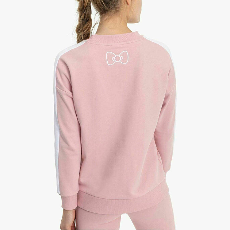 (WMNS) PUMA x Hello Kitty CasualSport Round NeckKnitting Hoodie PinkRed 597139-14