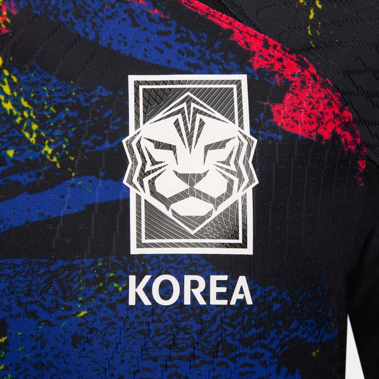 Nike 2022-23 Korea Away Authentic Jersey Asia Sizing 'Black' DM9710-010