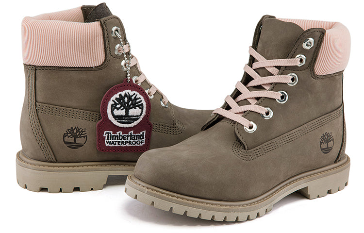 (WMNS) Timberland Premium 6 Inch Waterproof Boot 'Olive Nubuck' A2J5WW