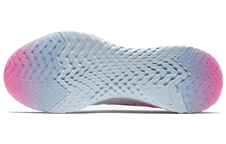 (WMNS) Nike Epic React Flyknit 'Pure Platinum' AQ0070-007