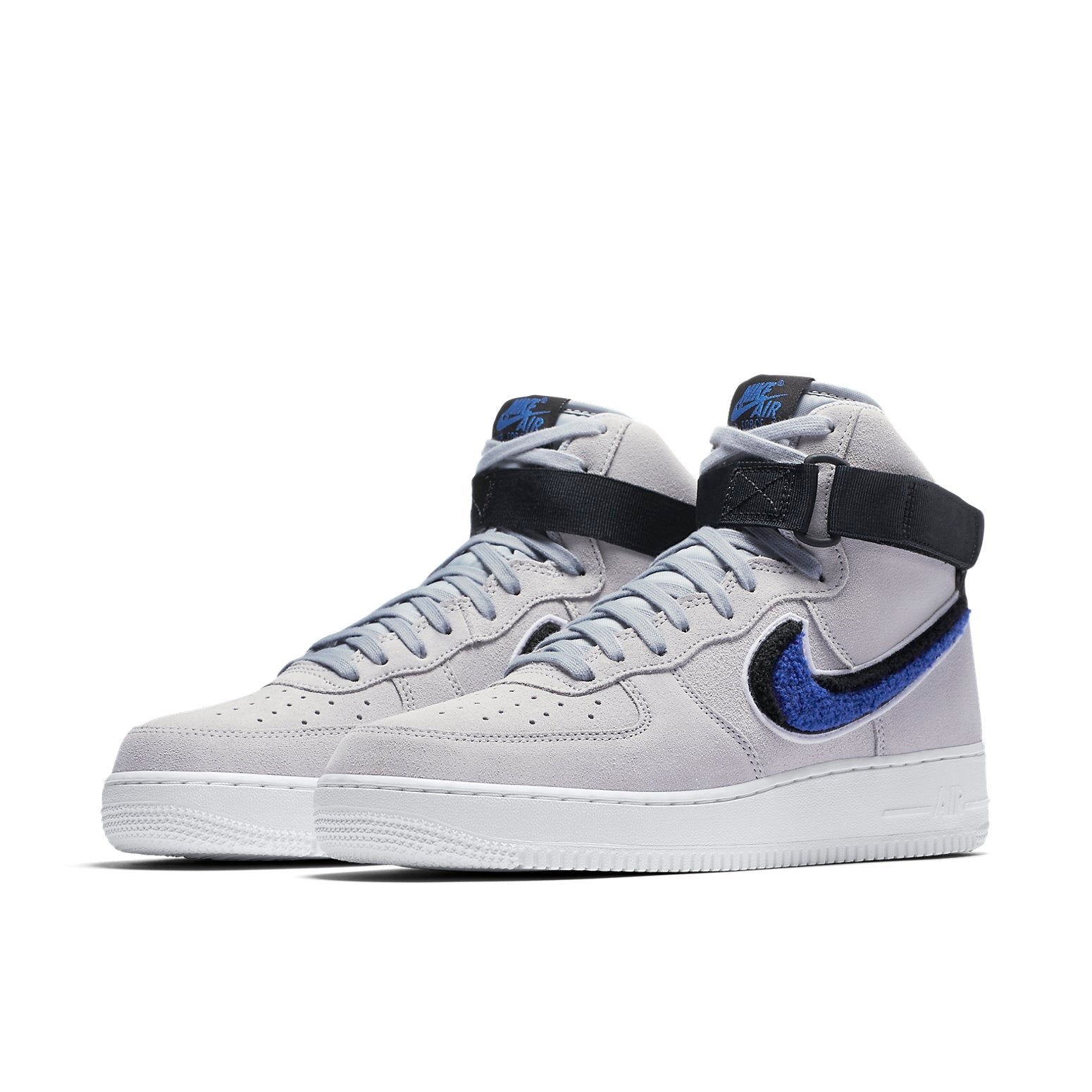 Nike Air Force 1 High '07 LV8 'Chenille Swoosh Wolf Grey' 806403-015