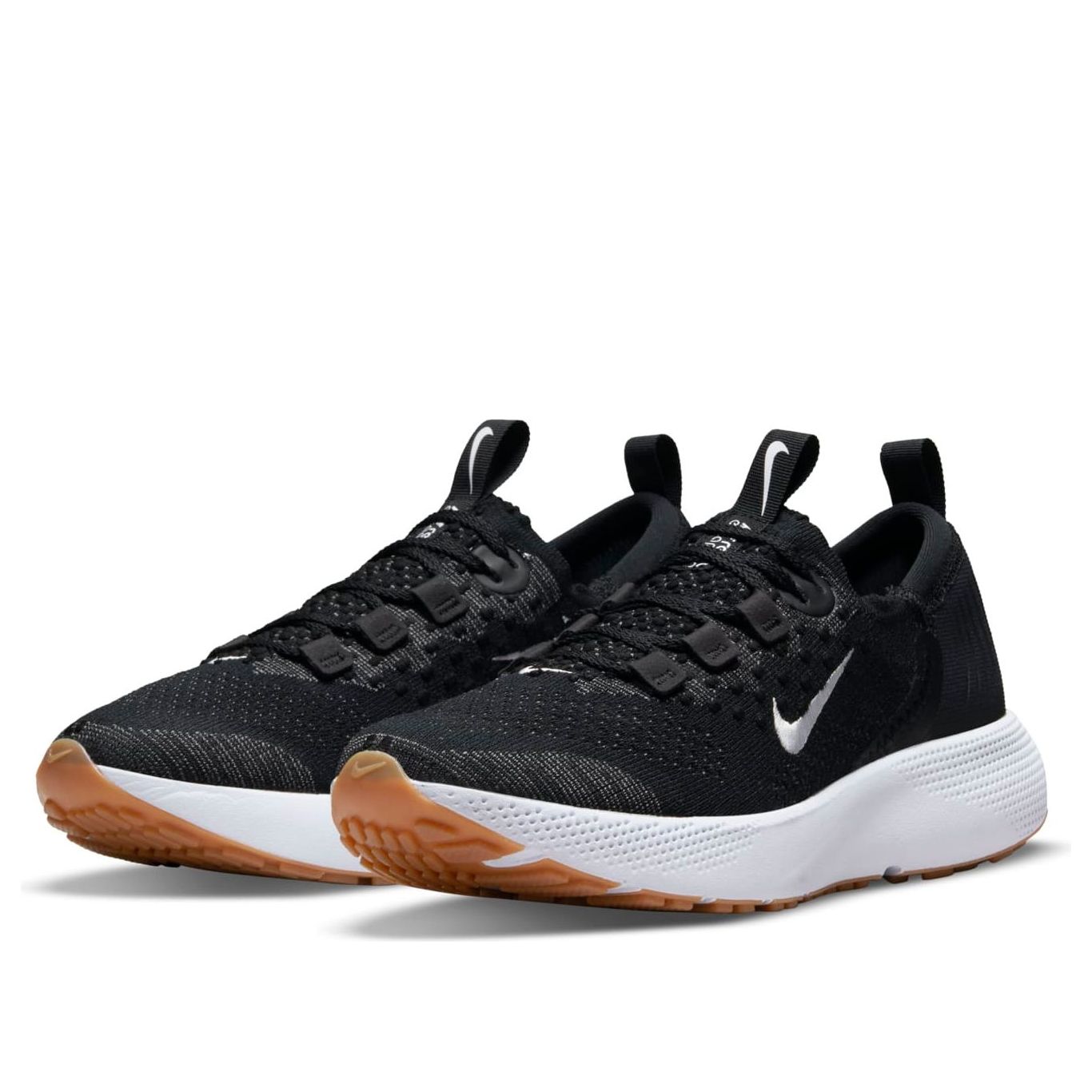 (WMNS) Nike React Escape Run Flyknit 'Black White' DC4269-001