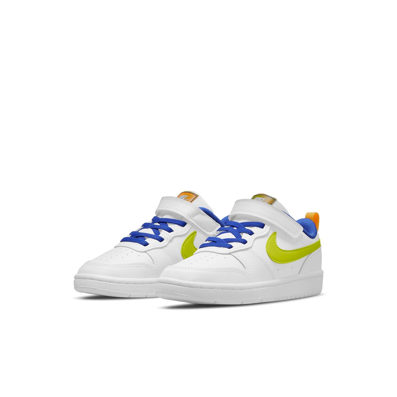 (PS) Nike Court Borough Low 2 SE 'White Atomic Green' DQ7771-100