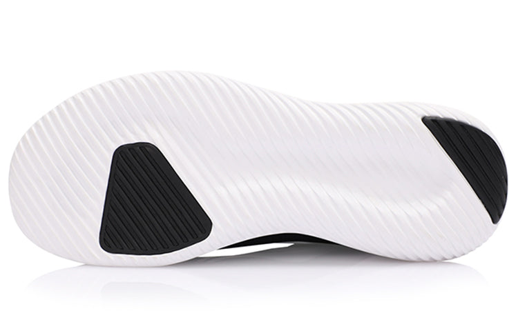 (WMNS) Li-Ning Running Shoes 'Black White' AGLS134-1