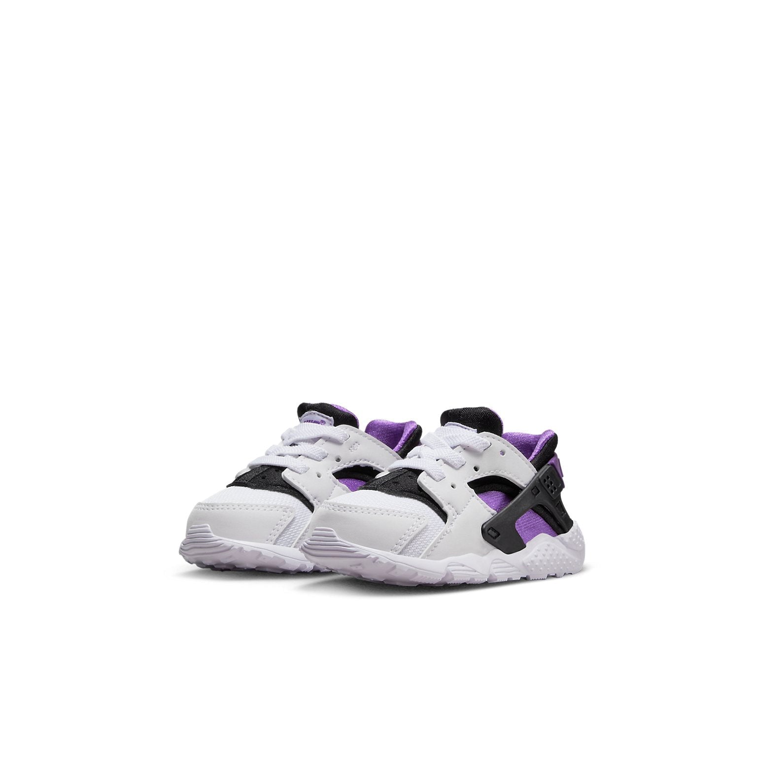 (TD) Nike Huarache Run Shoes 'White Black Purple Punch' 704950-117