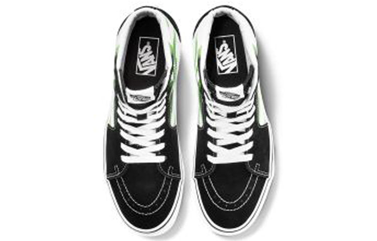Vans SK8-HI 'Flame Black White' VN0A4U3CXEY