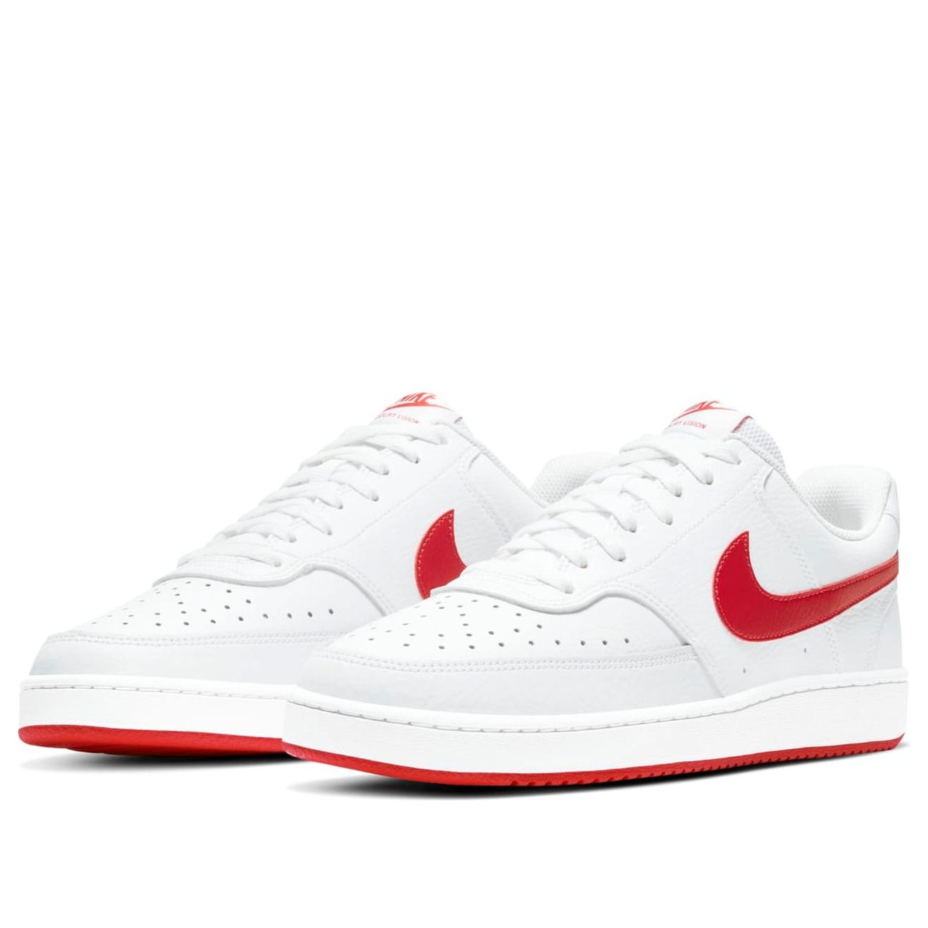 Nike Court Vision Low 'White University Red' CD5463-102
