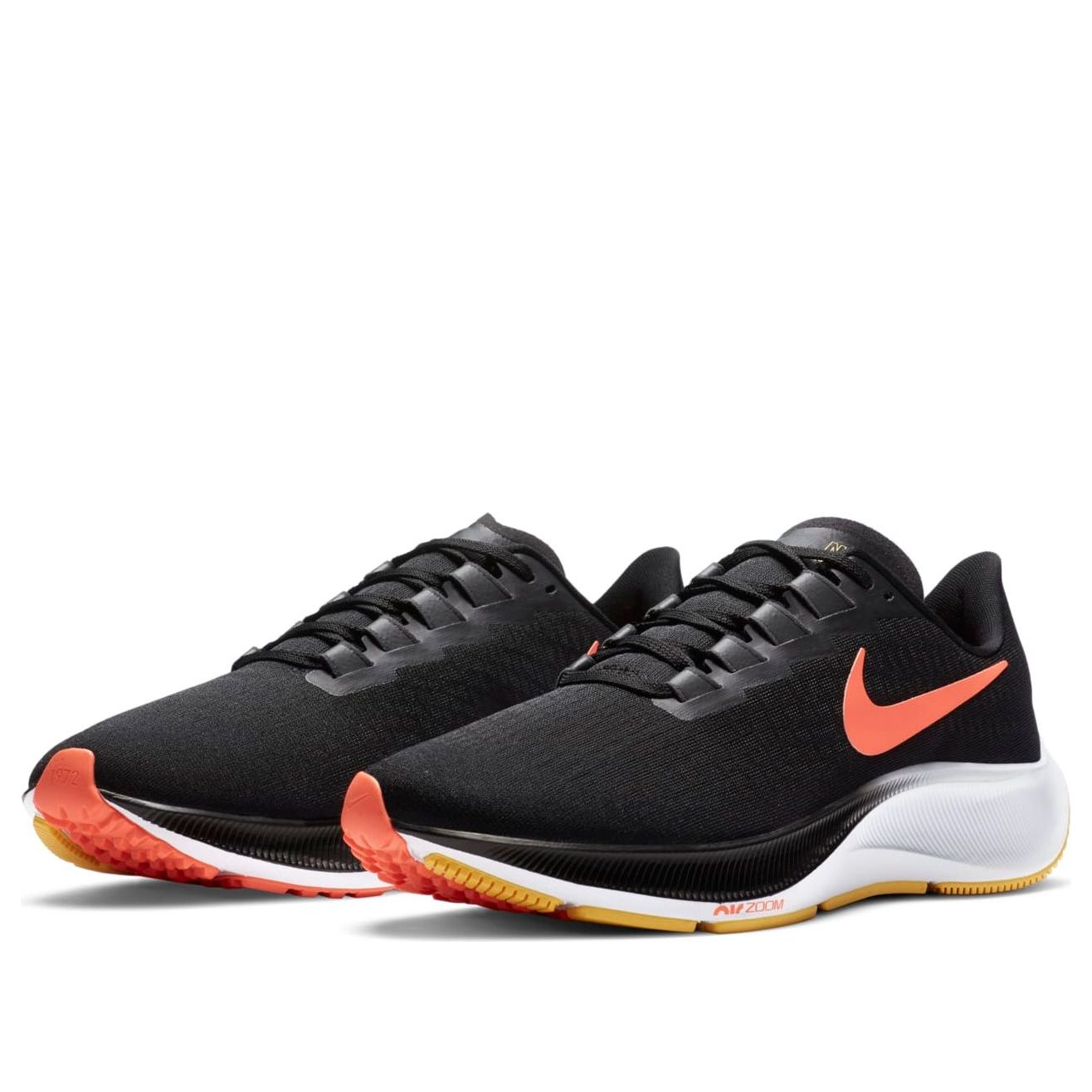 Nike Air Zoom Pegasus 37 'Black Bright Mango' BQ9646-010