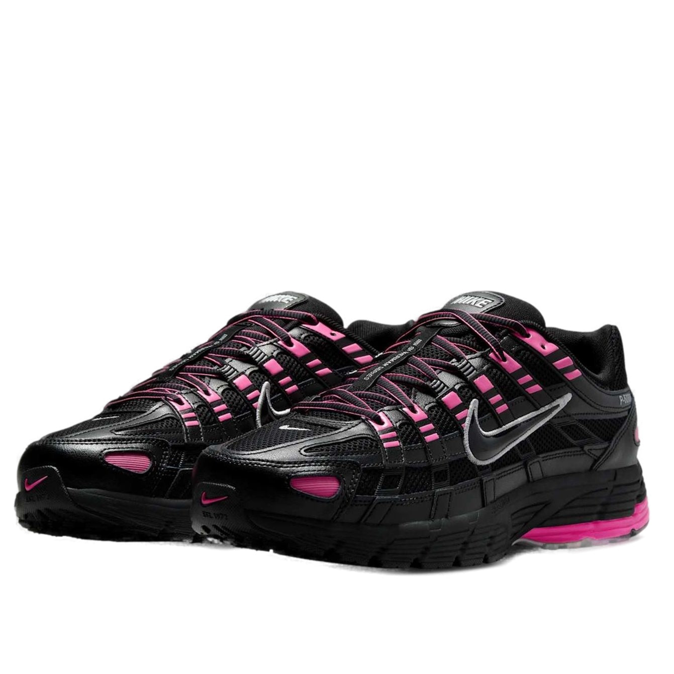 Nike P-6000 'Pink Blast Metallic Silver Black' CD6404-600