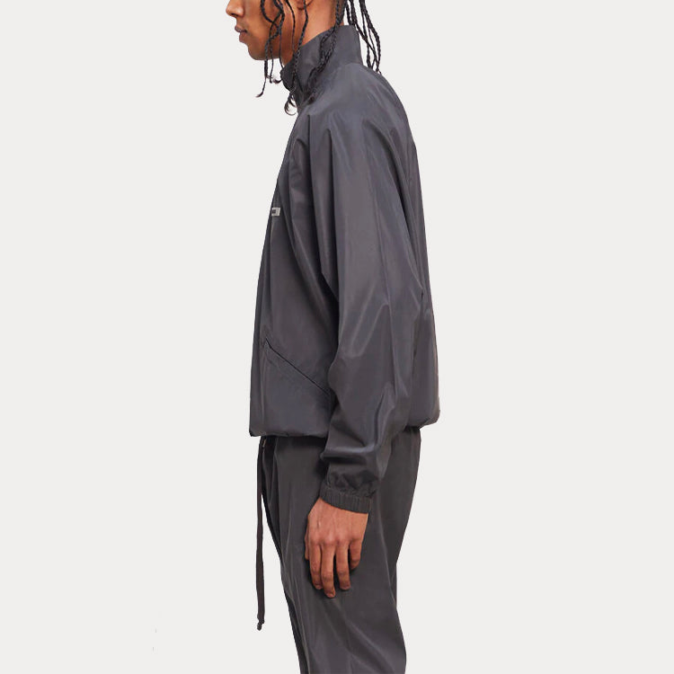 Fear of God Essentials FW20 Reflective Half Zip Track Pullover Black 0202250500024001