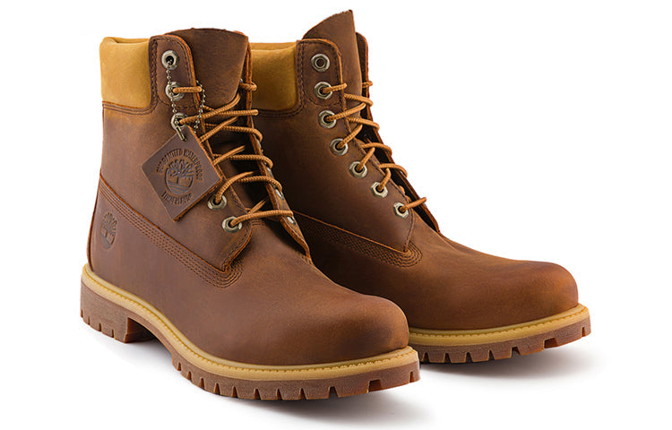 Timberland Premium 6 Inch Waterproof Boot 'Medium Brown Yellow' A628D