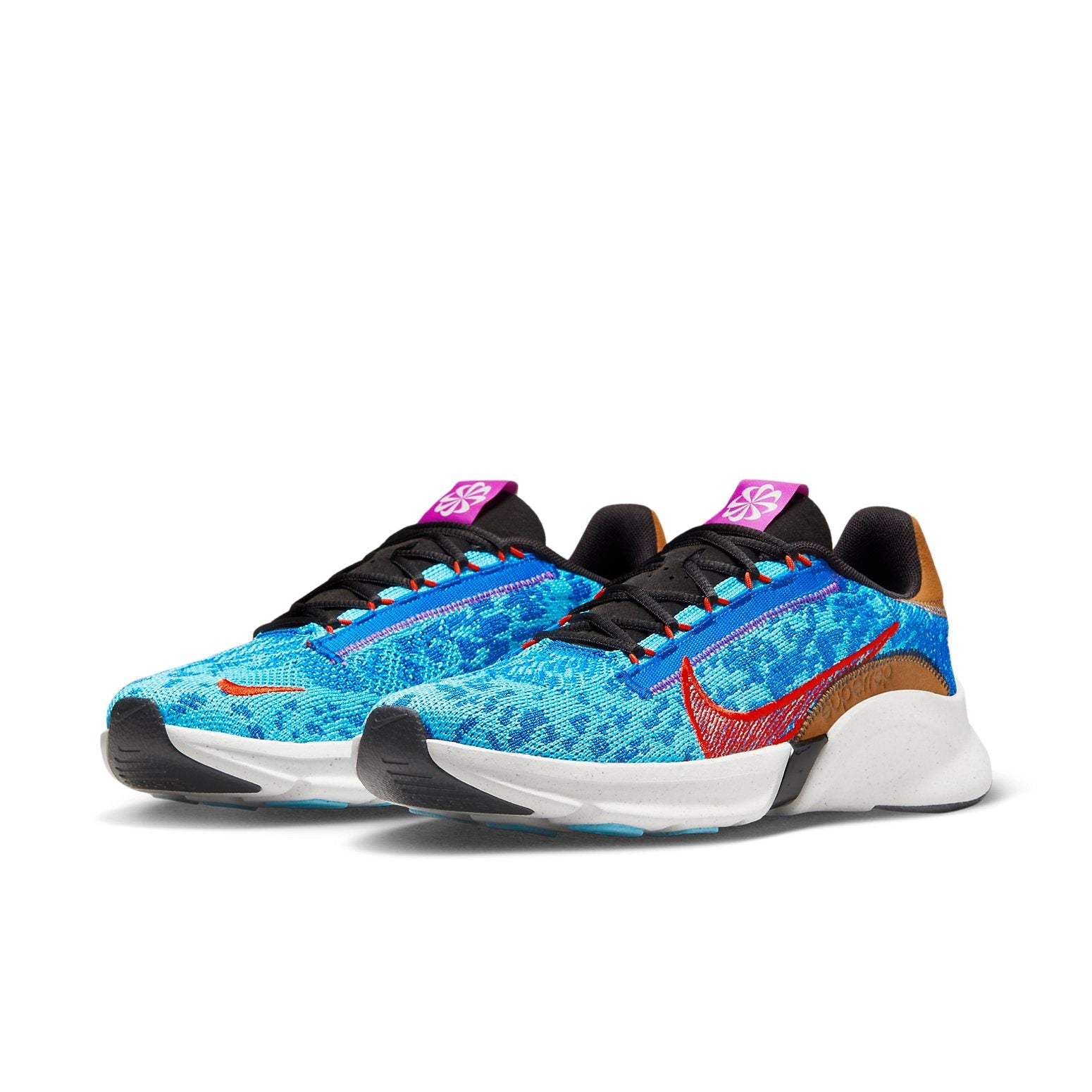 Nike SuperRep Go 3 Next Nature Flyknit 'Game Royal Picante Red' DH3394-401