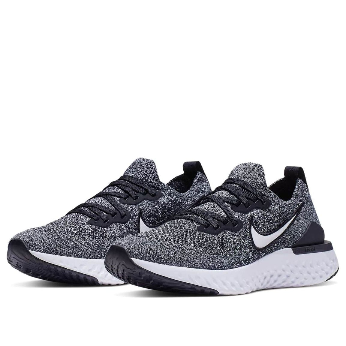 (GS) Nike Epic React Flyknit 2 'Black White' AQ3243-001