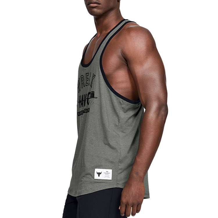 Under Armour Project Rock Wreck Havoc Tank 'Pitch Grey' 1346069-012