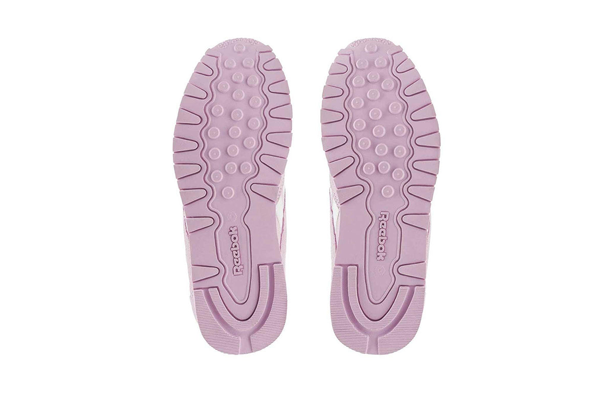 Reebok Classic Leather Nylon Running Shoes K Pink/White BS8677