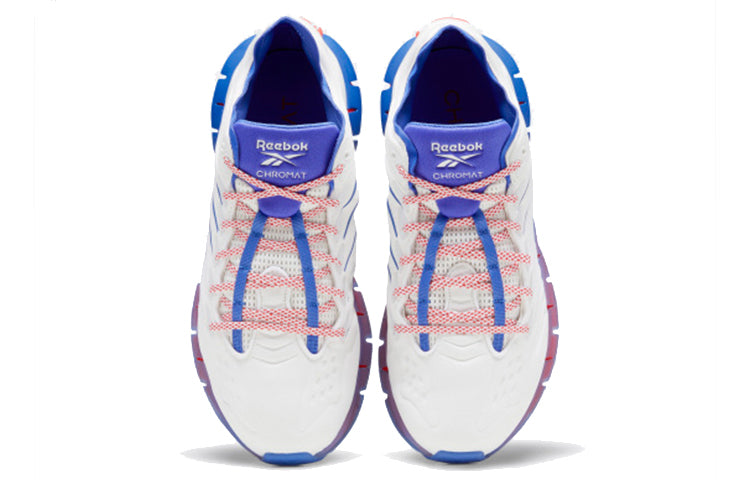Reebok Chromat x Zig Kinetica 'White Acid Blue' FX2460