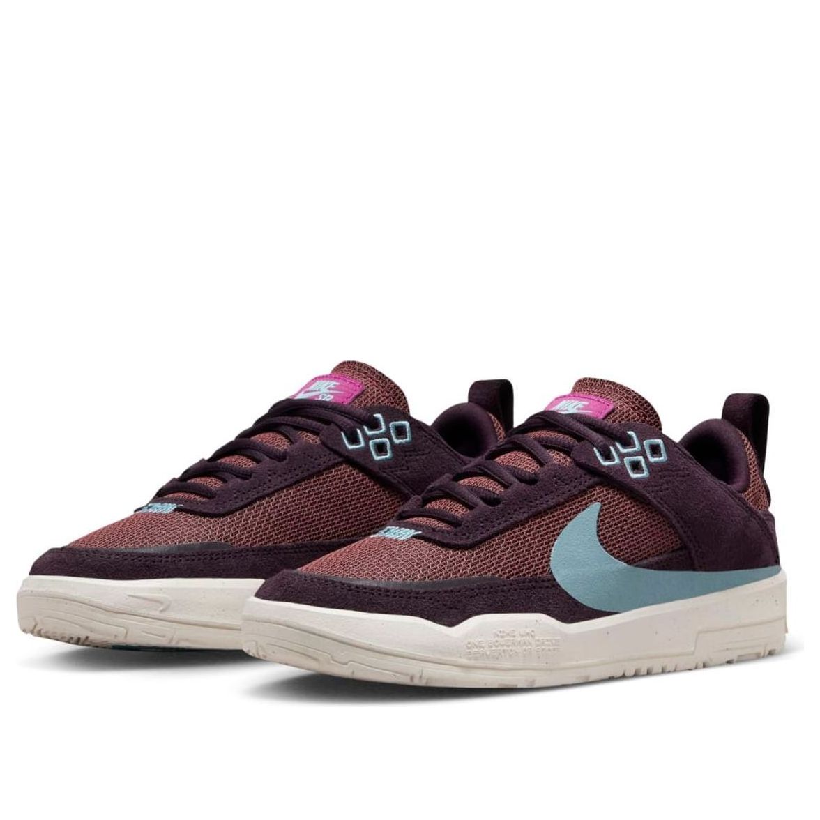 (GS) Nike SB Day One 'Burgundy Ash Denim Turquoise' FN4210-600