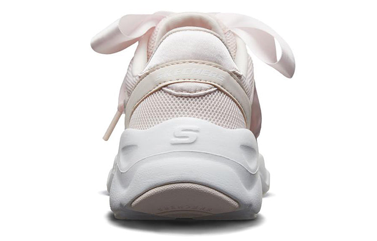 (WMNS) Skechers D'Lites Airy Low Top Sneakers Pink/White 66666203-WPK