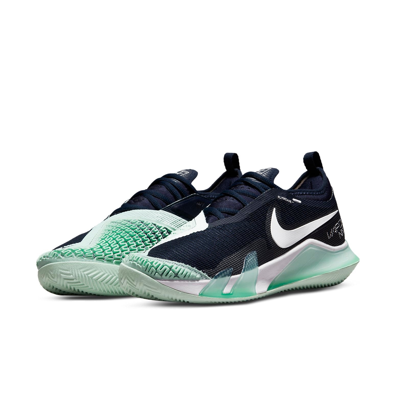 (WMNS) Nike Court React Vapor NXT 'Navy Lake Green' CV0746-410