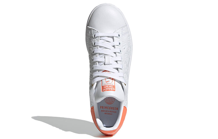 (WMNS) adidas Stan Smith 'Embossed Graphics - White Semi Coral' FX5677