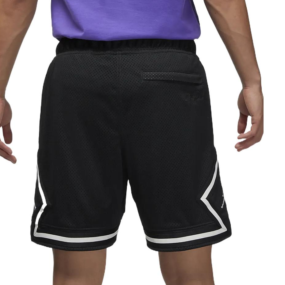 Men's Air Jordan SS22 Casual Mesh Straight Loose Black Shorts DM1369-010
