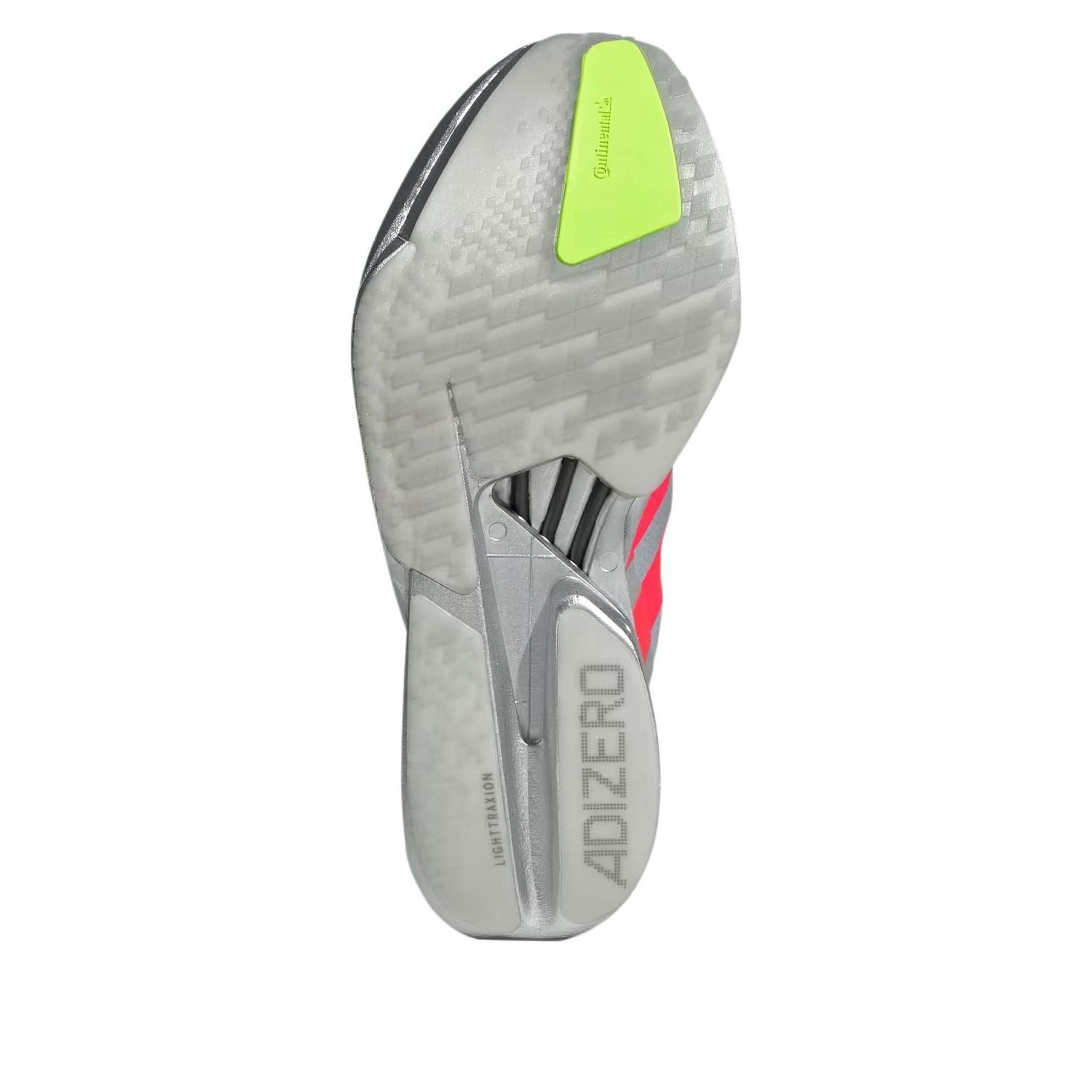adidas Adizero Adios Pro 4 'Silver Metallic Lucid Red' JR6372