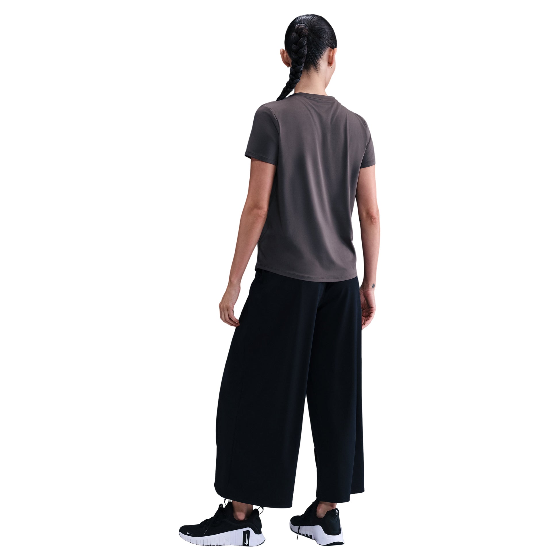 (WMNS) Nike One Classic Dri-FIT Short-Sleeve T-Shirt 'Thunder Grey' FN2799-036