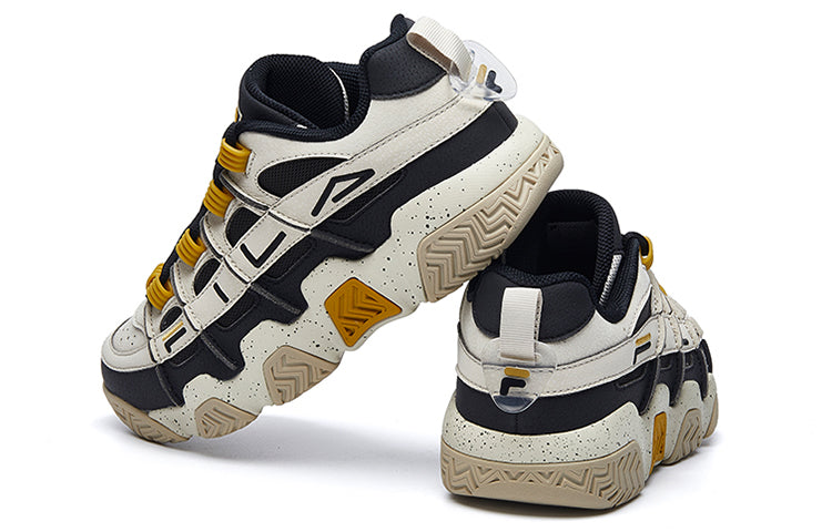 FILA Barricade Low Sneakers 'White Black Yellow' F12M041202FOB