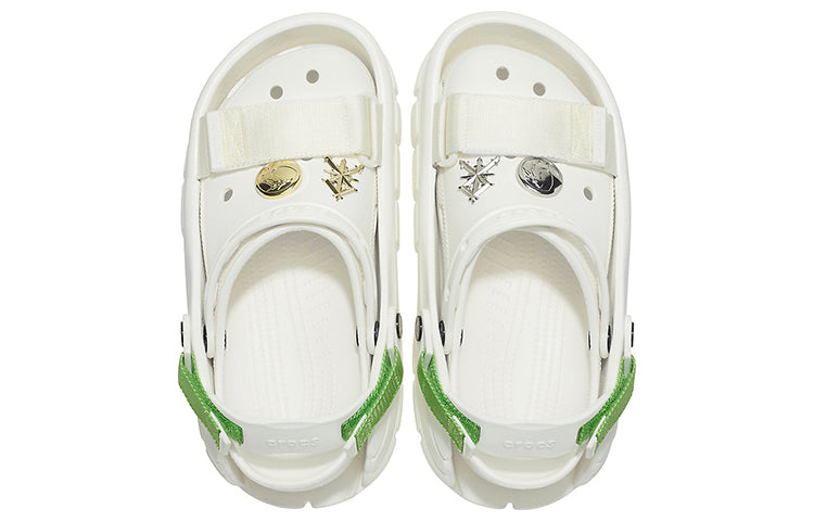 Crocs Sankuanz x Clog 'White Green' 206900-100