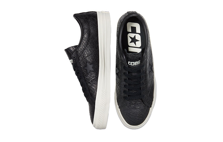 Converse One Star Pro Low 'Croc Emboss - Black' 170706C
