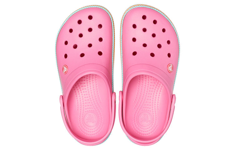 (WMNS) Crocs Crocband Beach Pink Sandals 205889-669