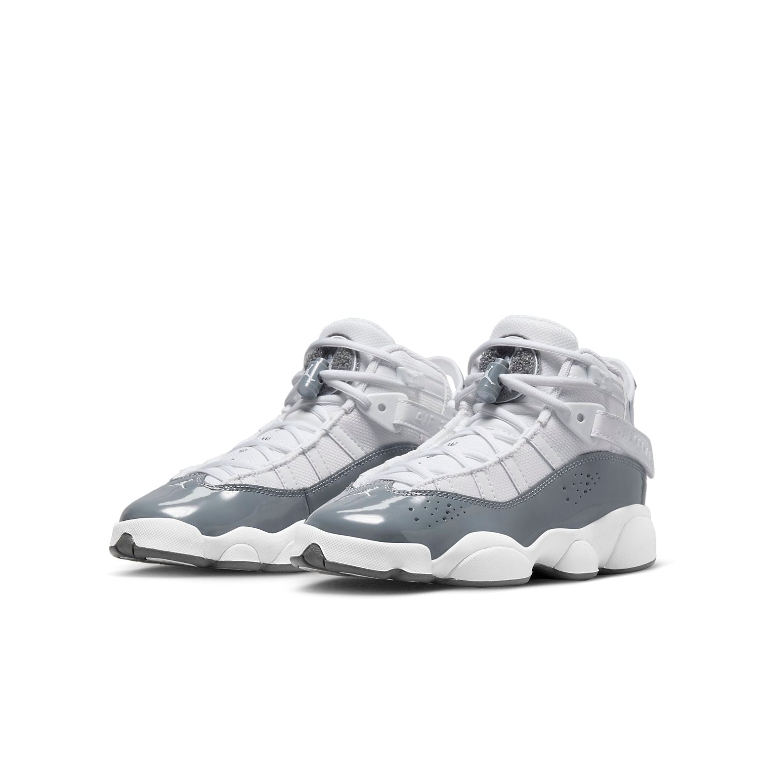 (GS) Air Jordan 6 Rings 'White Cool Grey' 323419-121