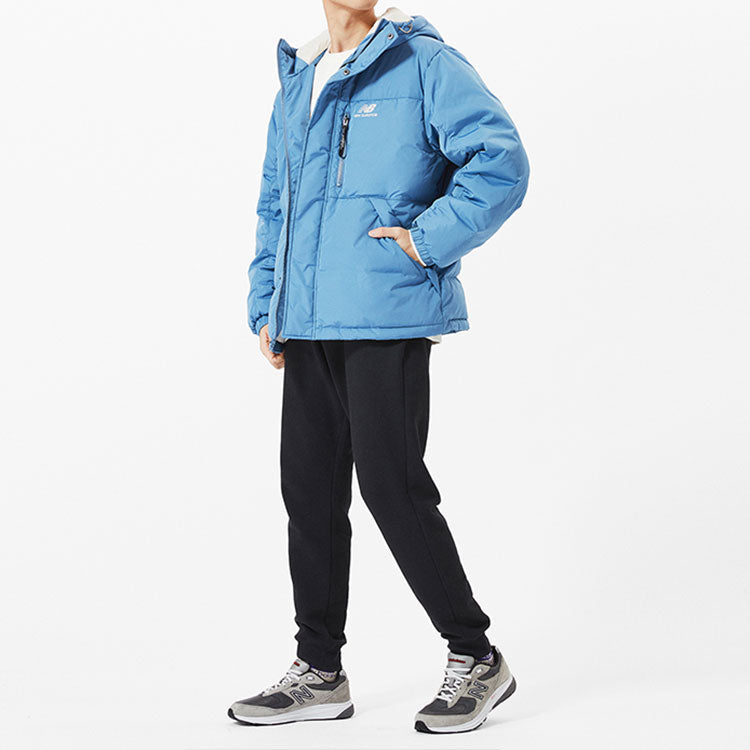 New Balance Warm Down Jacket Asia Sizing 'Blue' AMJ13333-WAB